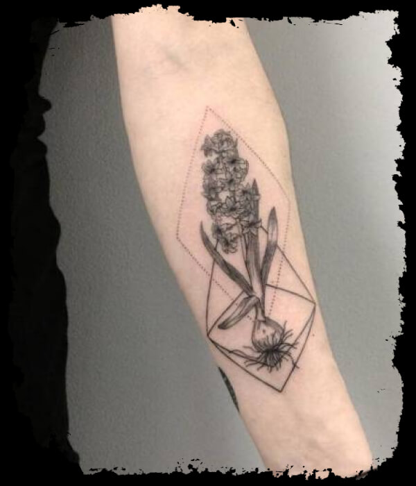 Hyacinth-Tattoo-Designs