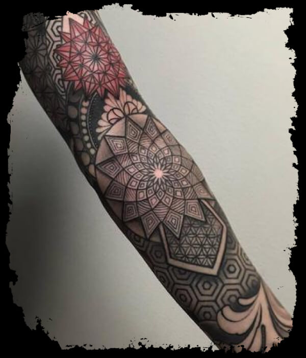 Geometric-Sleeve-Tattoo-Ideas