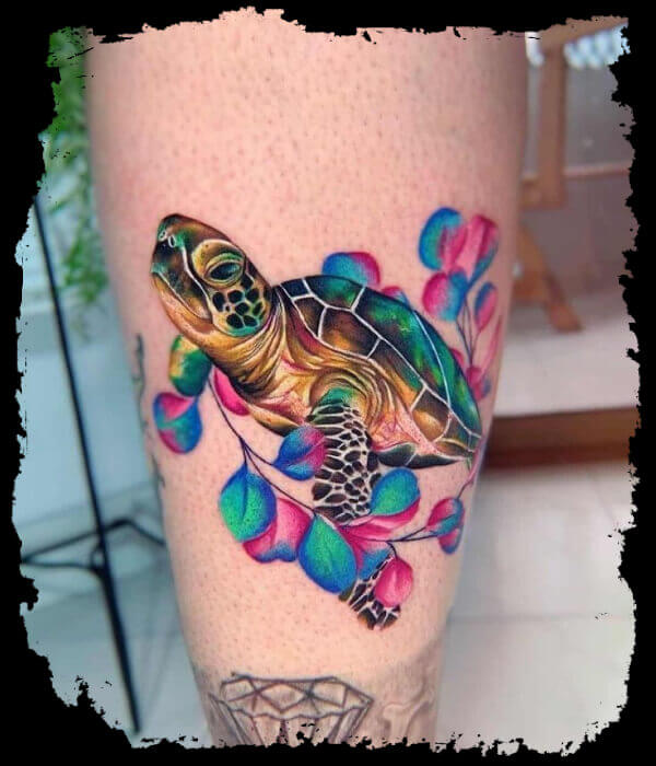 Sea-Turtle-Tattoo-For-Women