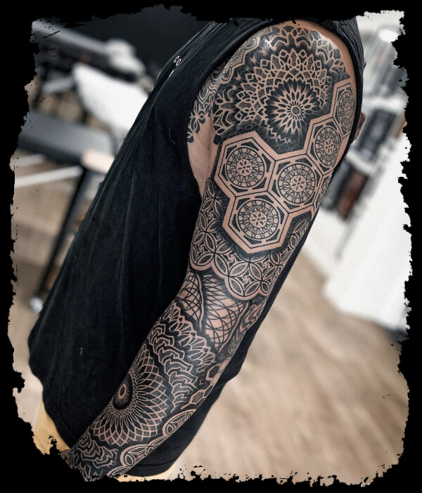 Geometric-Sleeve-Tattoo-Designs-for-men
