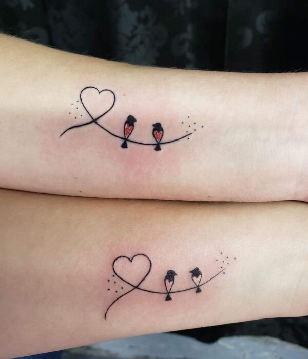 Birds Tattoo Siblings Tattoo - Trending Tattoo Birds-Tattoo-Siblings-Tattoo