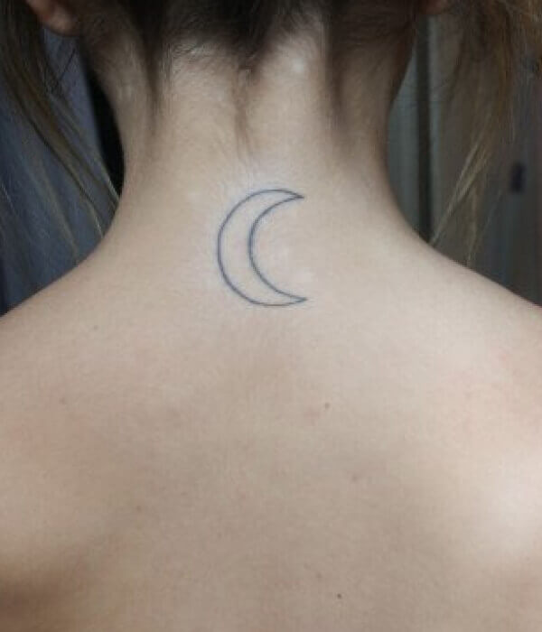 Blue Moon Back Tattoo Design - 20