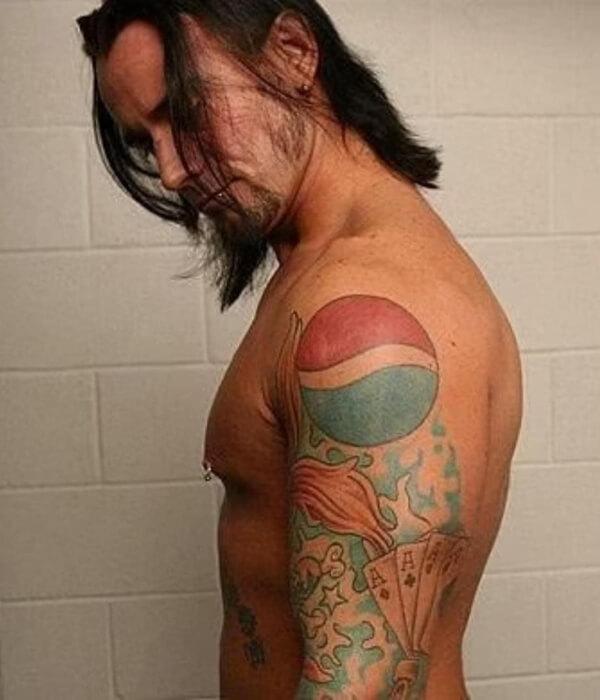 CM Punks Pepsi Tattoo - Trending Tattoo CM-Punk's-Pepsi-Tattoo