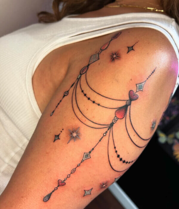 EXPECTED TATTOO TREND 2025 Jewelry Tattoos - Trending Tattoo TATTOO-TREND-2025-Jewelry-Tattoos