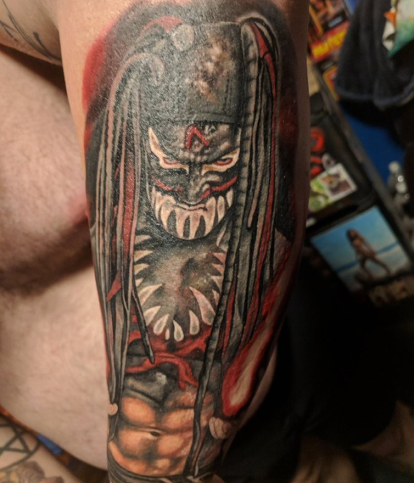 Finn Balors Demon King Tattoo - Trending Tattoo Finn-Balors-Demon-King-Tattoo