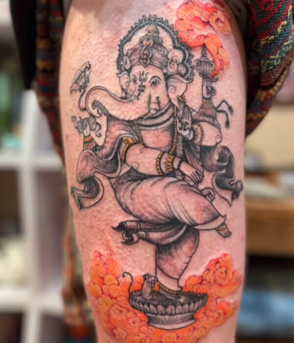 Ganesha with Mouse - Trending Tattoo Ganesha-with-Mouse