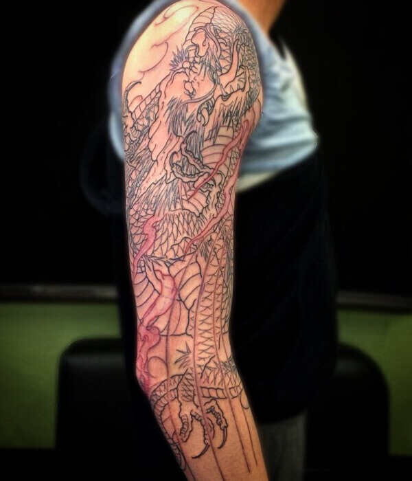 Line Art Tattoos - Trending Tattoo Line-Art-Tattoos