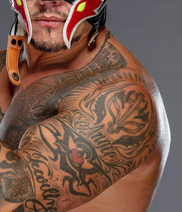 Rey Mysterios Cross Tattoo - Trending Tattoo Rey-Mysterio’s-Cross-Tattoo