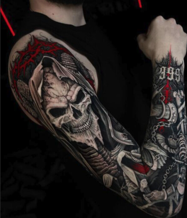 Skull Ink Designs - Trending Tattoo Skull-Ink-Designs