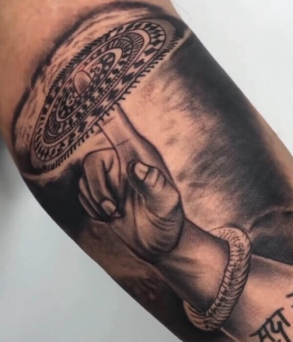 Sudarshan Chakra Tattoo 3 - Trending Tattoo Sudarshan-Chakra-Tattoo-Designs