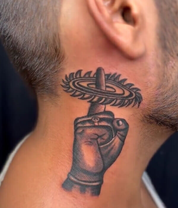 Sudarshan Chakra Tattoo 7 - Trending Tattoo Sudarshan-Chakra-Tattoo-Ideas