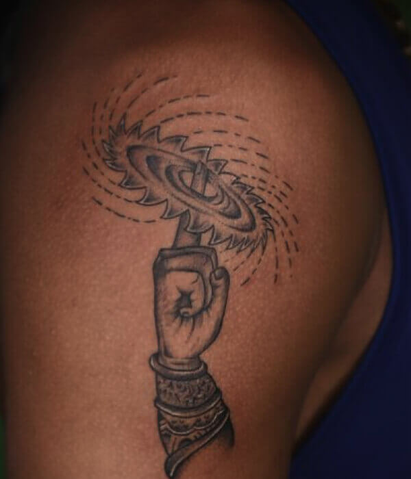 Sudarshan Chakra Tattoo 9 - Trending Tattoo Sudarshan-Chakra-Tattoo