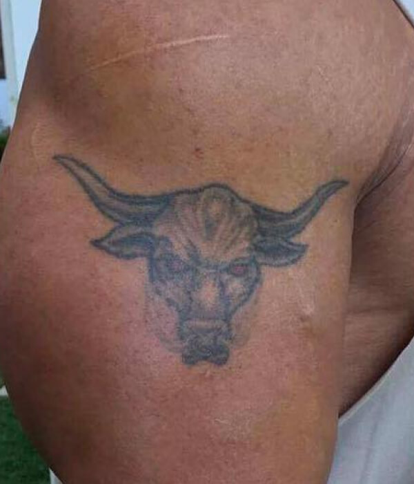 The Rocks Brahma Bull Tattoo - Trending Tattoo The-Rock's-Brahma-Bull-Tattoo