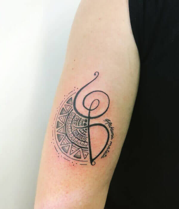 Hakuna Matata with a Mandala - Trending Tattoo Hakuna-Matata with-a-Mandala