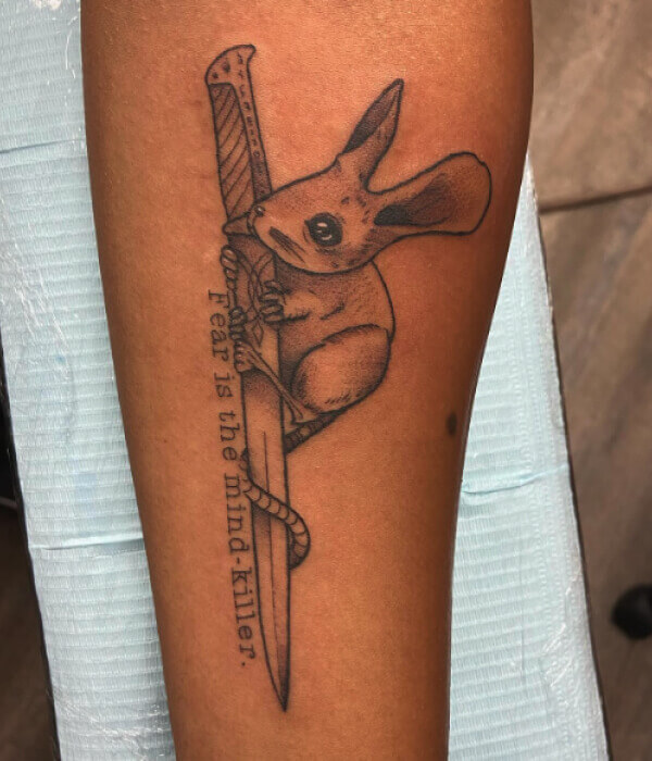 Mind Killer Tattoo 13 - Trending Tattoo Fear-is-the-Mind-Killer-Tattoo-Designs