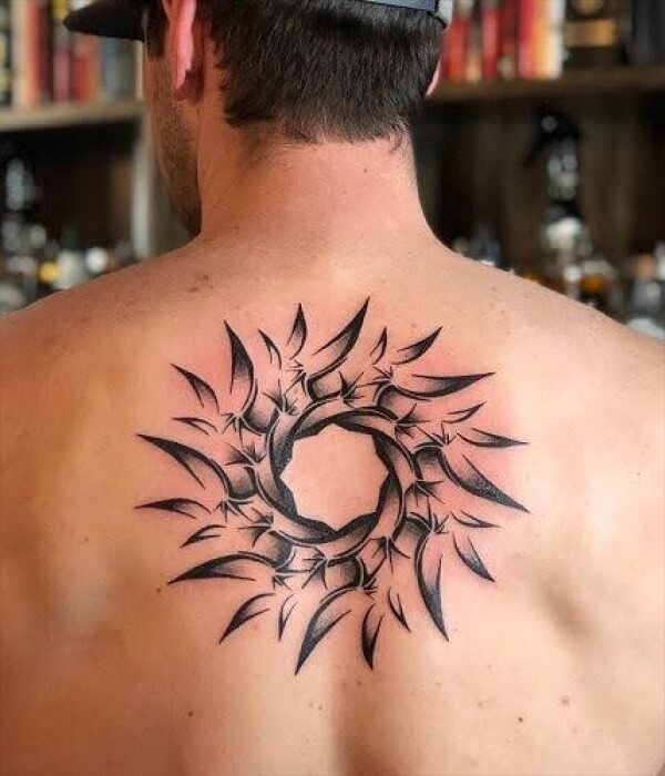 Flaming Sun tattoo - Trending Tattoo Flaming-Sun-tattoo
