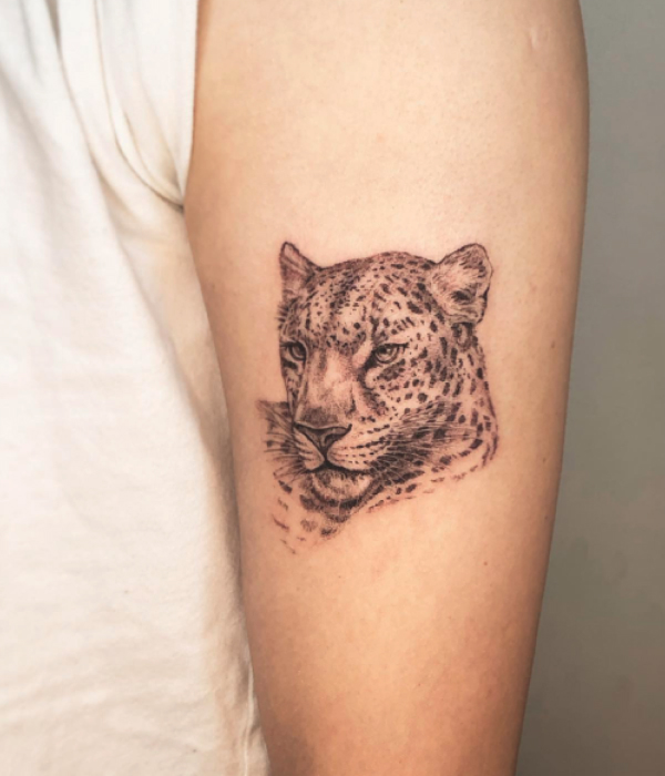 Jaguar Head Tattoo - Trending Tattoo Jaguar-Head-Tattoo
