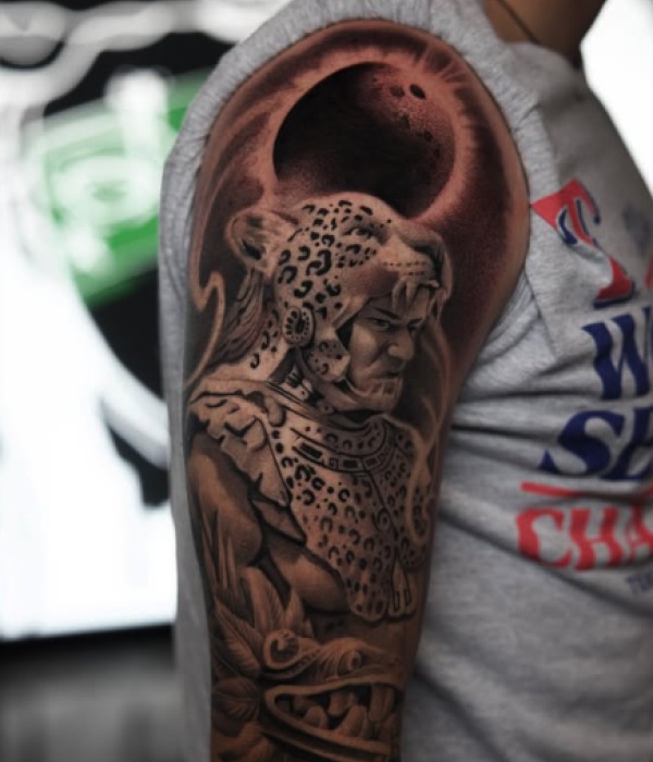 Jaguar Warrior Tattoo - Trending Tattoo Jaguar-Warrior-Tattoo