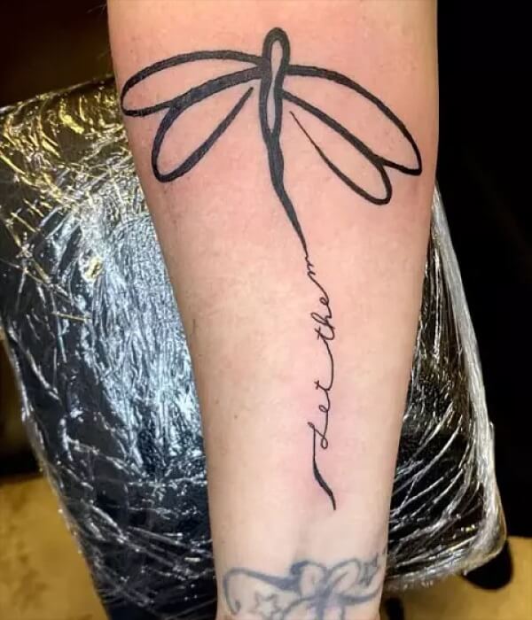 Let Them Dragonfly Tattoo Design - Trending Tattoo Let-Them-Dragonfly-Tattoo-Design