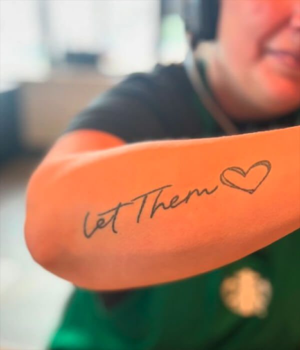 Let Them Written With Heart - Trending Tattoo Let-Them-Written-With-Heart
