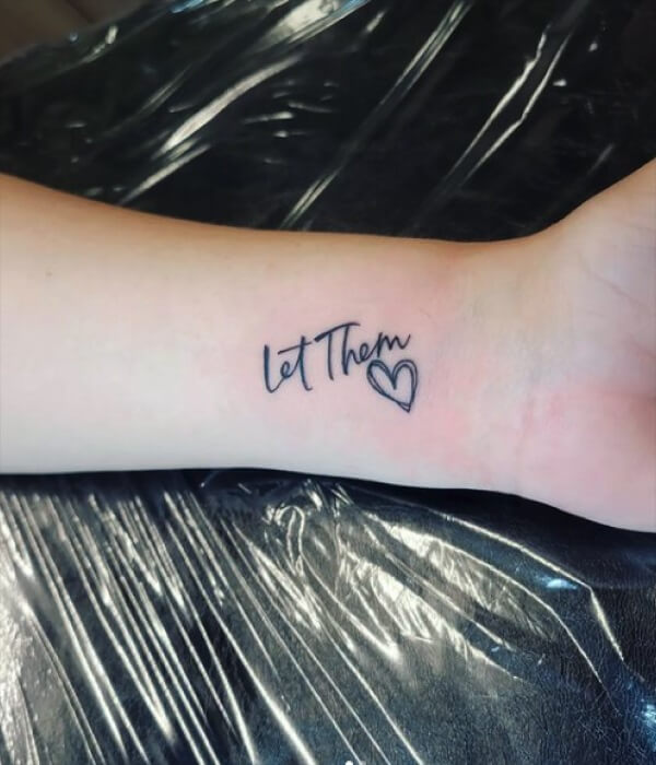 Let Them on the Wrist - Trending Tattoo Let-Them-on-the-Wrist