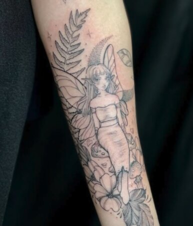 Fairy Tattoo Designs 8