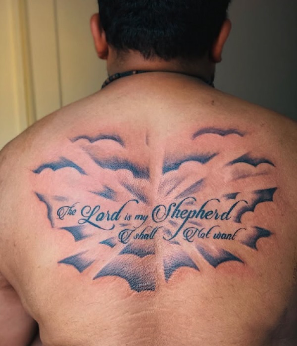 The Lord is my shepherd I shall not want Verse Tattoo - Trending Tattoo The-Lord-is-my-shepherd-I-shall-not-want-Verse-Tattoo