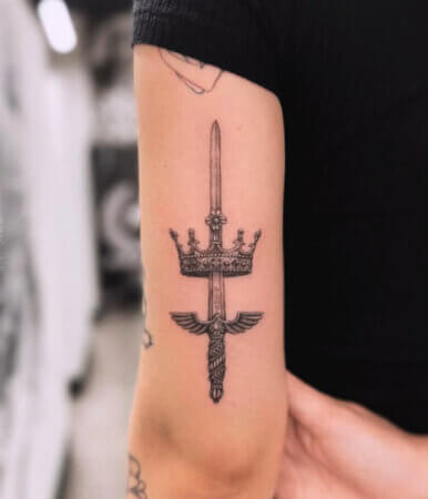 Tricep Tattoo 10
