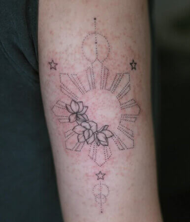 Tricep Tattoo 9