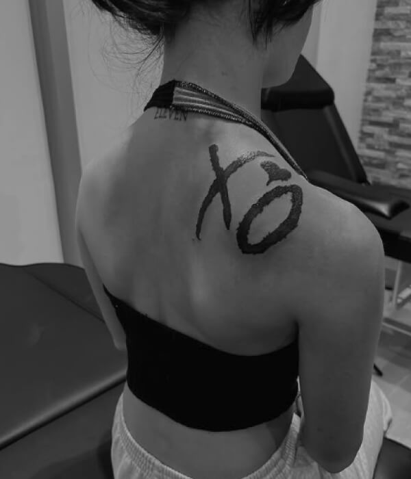 XO Shoulder Tattoo - Trending Tattoo XO-Shoulder-Tattoo