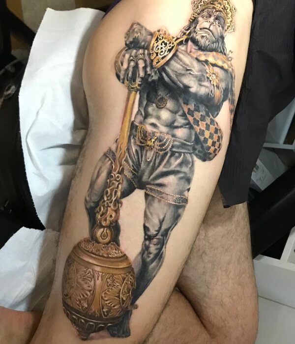 Lord Hanuman - Trending Tattoo Lord-Hanuman