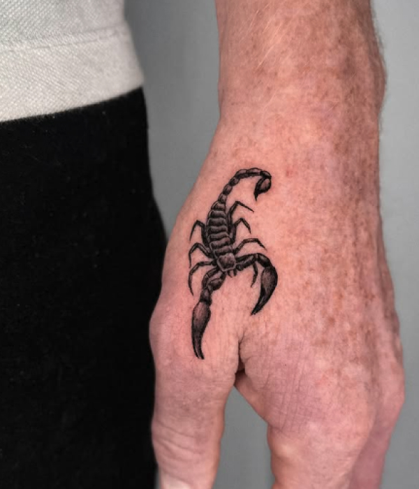 Small Scorpio Tattoo - Trending Tattoo Small-Scorpio-Tattoo
