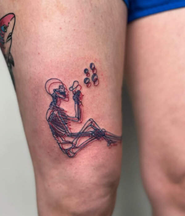 3D Effect - Trending Tattoo 3D-Effect