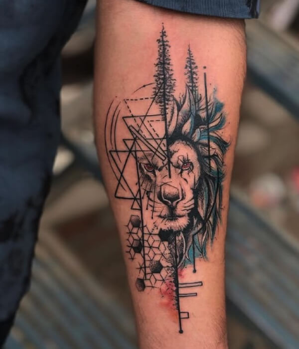 Geometric Animal Designs - Trending Tattoo Geometric-Animal-Designs