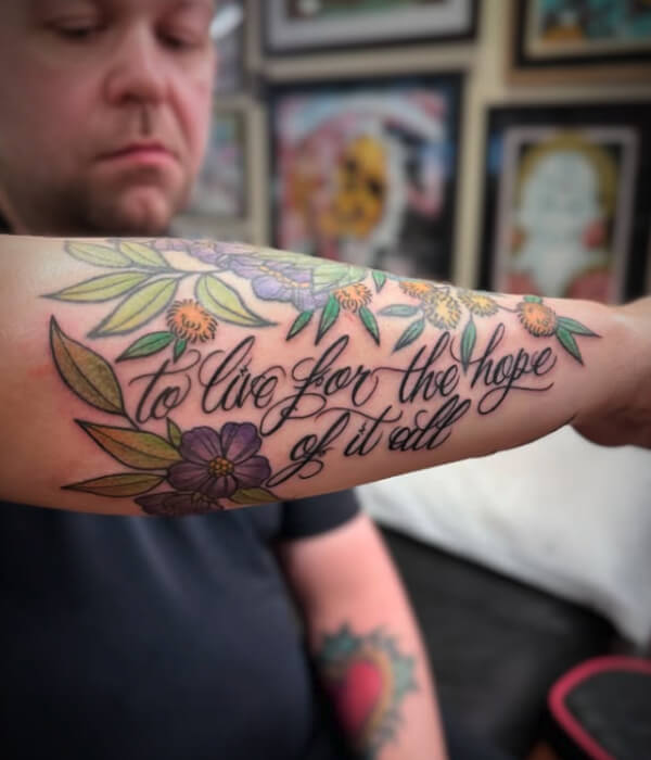 Inspirational Quote with Imagery - Trending Tattoo Inspirational-Quote-with-Imagery