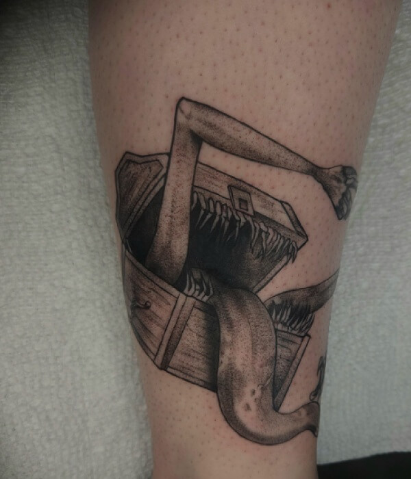 Mimic Grimoire Tattoo - Trending Tattoo Mimic Grimoire Tattoo