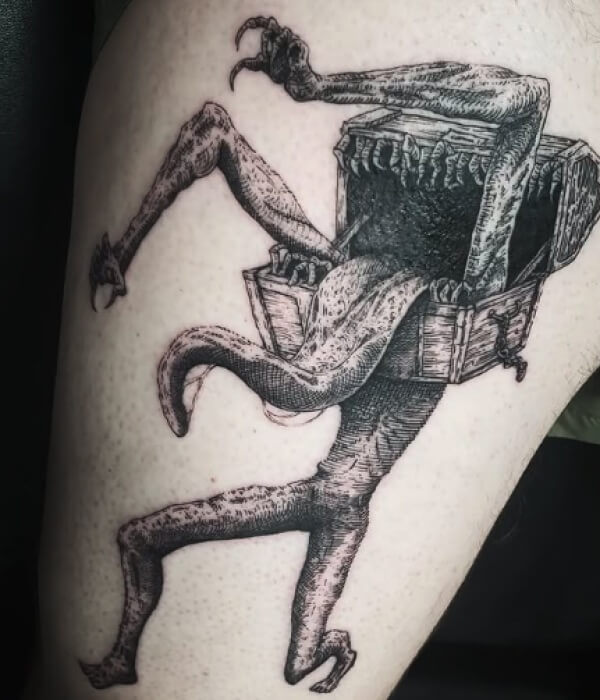Mimic Weapon Tattoo - Trending Tattoo Mimic Weapon Tattoo