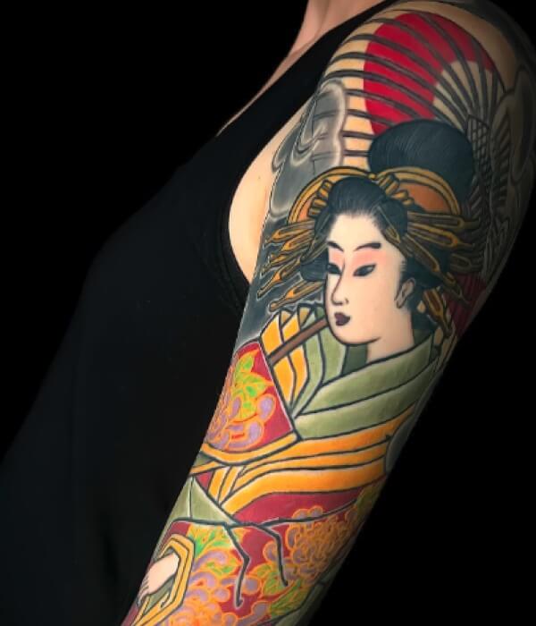 Geisha - Trending Tattoo Geisha