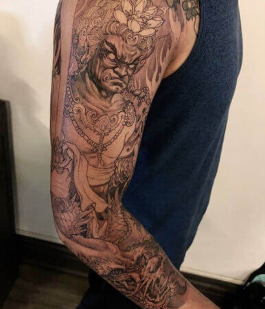 Fudo Myoo Japanese Tattoo - Trending Tattoo Fudo Myoo Japanese Tattoo