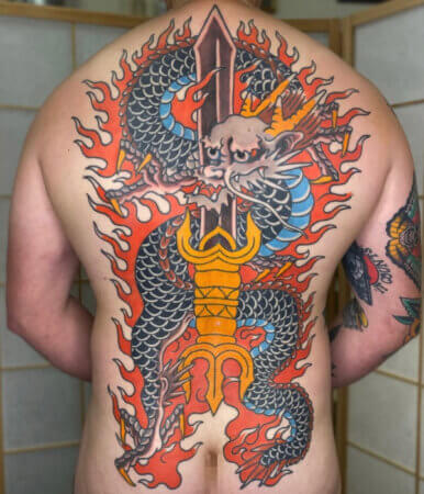 Fudo Myoo Sword Tattoo - Trending Tattoo Fudo Myoo Sword Tattoo