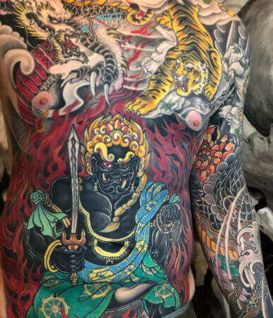 Fudo and the five wisdom kings tattoo - Trending Tattoo Fudo and the five wisdom kings tattoo