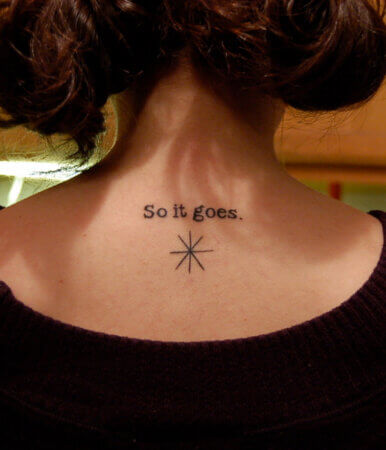 So it goes - Tattoo