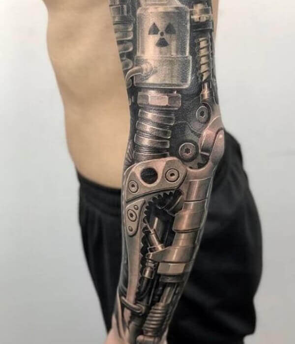 Biomechanical Tattoos - Trending Tattoo Biomechanical Tattoos