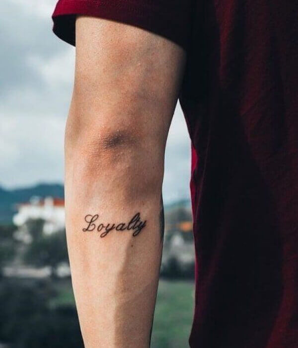 Word Tattoos - Trending Tattoo Word Tattoos