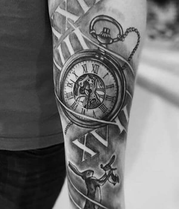 Clock and Timepiece Tattoos - Trending Tattoo Clock and Timepiece Tattoos