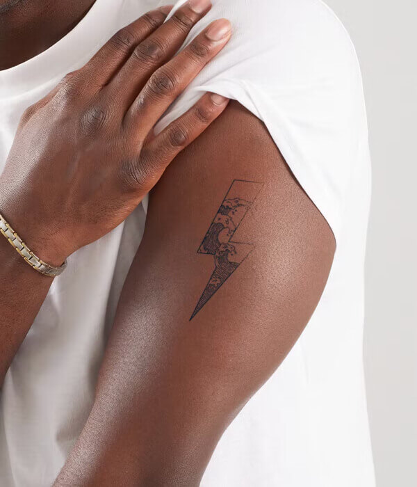 Lightning Bolt Tattoos - Trending Tattoo Lightning Bolt Tattoos