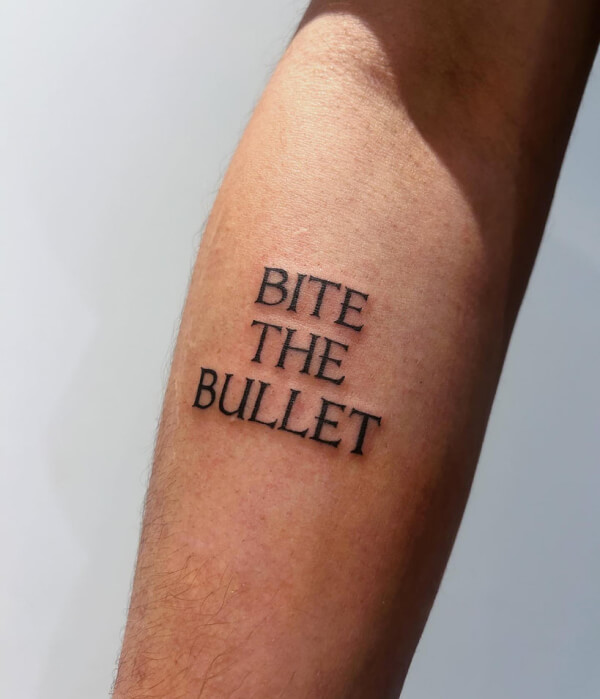 Alpha Phrase Tattoos