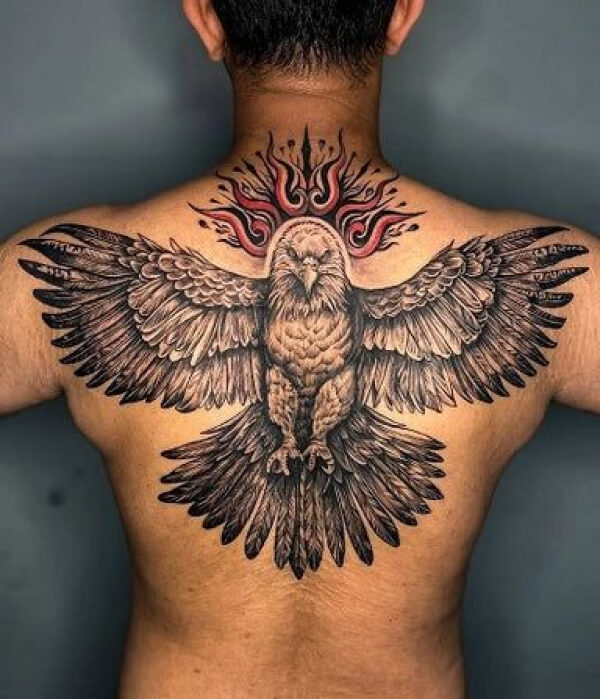 Eagle Alpha Tattoo