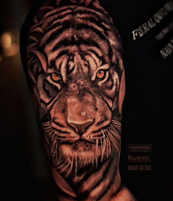 Tiger Alpha Tattoo