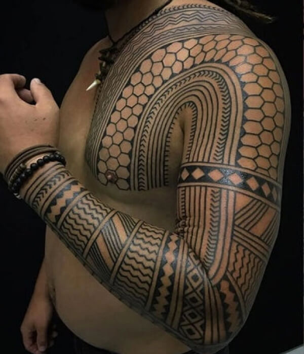 Alpha Tribal Tattoo